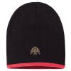8" Bottom-Striped Beanie Thumbnail
