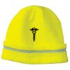 Enhanced Visibility Beanie with Reflective Stripe Thumbnail